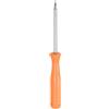 QUARKZMAN 6 Punte Cacciavite Torx T3 Lunghezza 4 Cacciavite Manico Giallo | Precisione Testa, Acciaio Carbonio, Non Magnetica, Sicurezza Stella, Antiscivolo, per Riparazione Elettrodomestici