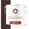 Q-COVER Smalto Antiruggine 4in1 Marrone Cioccolato RAL8017 Satinato 5L | Diretto sulla ruggine, senza primer, all'acqua, per ferro, cancelli, ringhiere, recinzioni, interni ed esterni, antigraffio