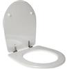 IDROTOP Copriwater dedicato per RAK INFINITY legno POLIESTERE pregiato cerniera inox