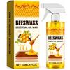 Frilla Spray Restauratore per Legno SHINEBEE, Cera d'Api per Mobili e Pavimenti in Legno, Lucidante Antigraffio e Protettivo, Effetto Brillante, Spray 120 ml con Spugna e Panno in Microfibra