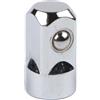LivGrain Adattatore per presa a cricchetto pneumatico, resistente acciaio 45#, compatibile con 14 38 12 dimensioni, adatto per 3/8 a 1/4 e 1/2 a 3/8 (1 adattatore per presa da 1/4 a 1/2)