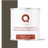 Q-COVER Smalto Antiruggine 4in1 Grigio Bruno RAL7013 Semiopaco 2,5L | Diretto sulla ruggine, senza primer, all'acqua, per ferro, cancelli, ringhiere, recinzioni, interni ed esterni, antigraffio