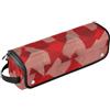 KLL Borsa da viaggio per strumenti per capelli e tappetino resistente al calore, impermeabile, organizer da viaggio per strumenti caldi e accessori per la cura dei capelli, motivo a spina di pesce a