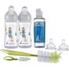 Bebeconfort Emotion Set Biberon Neonato, Include 2 Biberon da 270Ml con Tettarelle Anticolica, Sapone Liquido per la Pulizia, 2 Spazzolini per Biberon, per Allattamento e Bambini 0+
