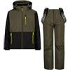 CMP Set Giacca e Pantalone da Sci in Twill per Bambini e Ragazzi, 36W0734