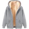 HAOLEI Felpa Donna con Cappuccio Foderata in Pile - Autunno Inverno Primavera Sci Montagna Unisex - Manica Lunga Hoodie Caldo in Soffice Pile Morbido Comfort Outdoor Jackets (Multicolore,S-6XL)
