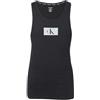 Calvin Klein Tank Top, Costine, Cotone, Uomo (L, Black)