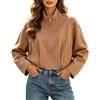 Kielsjajd Bomber Corto da Donna Giacca Con Risvolto Con Zip Giacca Moto Donna Bomber Softshell Giacche Leggero Primavera Inverno Caldo Giacca Maniche Lunghe Outwear