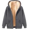HAOLEI Felpa Donna con Cappuccio Foderata in Pile - Autunno Inverno Primavera Sci Montagna Unisex - Manica Lunga Hoodie Caldo in Soffice Pile Morbido Comfort Outdoor Jackets (Multicolore,S-6XL)