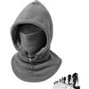 Generico Passamontagna in Pile Termico Invernale Cappellos Uomo Donna | Cappuccio(scaldacollo,sciarpa,cappellos),Antivento Caldo Maschera da Sci Copriviso con Scaldacollo per Sci,Ciclismo,Trekking