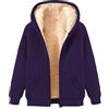 HAOLEI Felpa Donna con Cappuccio Foderata in Pile - Autunno Inverno Primavera Sci Montagna Unisex - Manica Lunga Hoodie Caldo in Soffice Pile Morbido Comfort Outdoor Jackets (Multicolore,S-6XL)