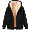HAOLEI Felpa Donna con Cappuccio Foderata in Pile - Autunno Inverno Primavera Sci Montagna Unisex - Manica Lunga Hoodie Caldo in Soffice Pile Morbido Comfort Outdoor Jackets (Multicolore,S-6XL)