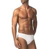Moda Egidio Slip Uomo Liabel 459 Cotone 100% Bianco e Assortito Taglie da 4 A 10