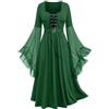 Genérico Vestito medievale fata abiti vintage da strega costume di Halloween maglia per kos vestito rinascimentale per donne costume vittoriano rosegal