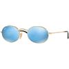 Ray-Ban Unisex - Adulto Rb 3547N Occhiali da sole, Oro (Gold), 51