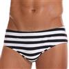 GUOCU Costume da Bagno Uomo con Pad Rimovibile e Coulisse Regolabile,Tronchi di Nuoto Sexy Slip e Parigamba da Bagno a Vita Bassa,Slip Bikini/G-String Estivo per Nuoto in Mare Piscina Spiaggia