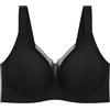 Cotonella, Reggiseno Taglie Forti in Microfibra Senza Ferretto | Coppe estraibili, dettaglio pizzo e sostegno alto, Art. ADD79