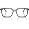 Ray-Ban RX7239 Alain Optics - Occhiali rettangolari per uomo e donna | In Alain - Montatura rettangolare per occhiali da vista, colore: blu trasparente