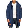 VEMOW Hoodie Uomo Oversized Elegante - Workout Giacca Maniche Lunghe Full Cerniera, Hooded Sweatshirt con Tasca, Taglie generose