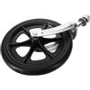 DECOMELODY Ruota Anteriore con Cuscinetto Diametro 20cm, per Sedia a Rotelle | Ricambio in Metallo e Plastica, Sterzata Fluida e Sostituzione Semplice, Colore Nero per Sedia a Rotelle
