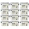 Perfetto SET 12 Vaschette DEUMIDIFICATORE AMBIENTE Assorbi Umidità - BOX - 280gr./600 ml. - senza profumazione