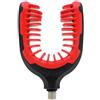 FACULX Supporto Canne TPR M3/8 per Pesca Feeder Supporto Canne TPR | Rivestimento TPR anti-scivolo, filettatura M3/8, supporti per standard, ideale per feeder