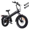 HX Q3 bici elettrica,20 x 4 fat bike elettrica portapacchi posteriore | Autonomia 80-120Km,115 NM,Batteria 48V 20 Ah,Shiman0 a 7 velocità,Freni Idraulici,e bike Città e All-Terrain