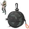 Wcybym Borsa Attrezzatura Da Pesca Porta Bobine Resistente all'Acqua con Doppi | Borsa Organizer Filo Da Pesca Con Moschettone Per Pescatori Uomini Zaino Cintura Bobina Outdoor Kayak Barca
