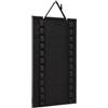 PETSTIBLE Karate - Supporto da parete in feltro, 62 x 35 cm | Salvaspazio verticale, adatto per karate per cinture taekwondo, anelli elastici per tenere stretti, nessun montaggio