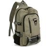 Alomejor Zaino da Viaggio in Tela Grande Capacità Daypack (Green) | Zaino con Spallacci Regolabili, Leggero per Escursionismo, Campeggio, Scuola, Pendolarismo e Lavoro