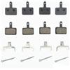 Jakelove 2/4 paia di pastiglie freno per bicicletta XOD XD-E300 E500 accessori per bicicletta elettrica