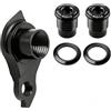 Gxdamxz Cambio universale per SRAM UDH, nero, 6,5 x 3,8 x 2,2 cm | Lega di Alluminio Superficie Anodizzata Filettatura Sinistra 41g per MTB, E-Bike, Gravel e Bicicletta da Trekking