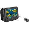 Alomejor Telecamera per la Pesca Subacquea LCD da 4,3 1000TVL Vista 145° | Ecoscandaglio Portatile con 12 Luci a Infrarossi, Cavo da 15-30 M, Corpo in Metallo Impermeabile IP68, Batteria da 6 Ore
