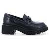 Melluso Mocassino Comodo Donna in Pelle Nero k55520