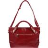 SWETRACE Borsa Donna Rossa in Cuoio Vera Pelle Tracolla Comoda e Capiente Stile Vintage per Shopping e Appuntamenti
