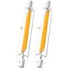GDYOD Lampadine R7S LED 118 mm, dimmerabili, 20 W, equivalenti a lampadina alogena 118 mm, 200 W, senza sfarfallio, bianco naturale 4500 K, 2000 lm, AC 220 - 240 V, illuminazione a fascio 360 gradi