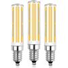 TZHILAN Lampadine LED E14 bianco caldo dimmerabili 10W ricambio 100W alogene bianco caldo 2700K Lampadine LED E14 1000 lumen, AC 230V per lampadari e plafoniere soggiorno, confezione da 3