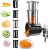 Torchero Accessori per trituratore KitchenAid, grattugia per formaggio, insalata, tritatutto, affettatrice per alimenti, tritatutto, tritatutto, accessori in polvere con 5 lame aggiornate