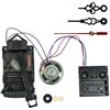 Generic Kit di movimento per orologio a pendolo con carillon musicale, meccanismo alimentato a batteria e accessori di riparazione fai da te per la decorazione domestica, nero (B)
