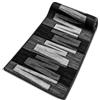 KARAT Tappeto Cucina Ignifugo - Tappeto da Passeggio Nero 67x100 cm - Velluto Fine, Confortevole a Piedi Nudi - Qualità Tedesca - Passatoia per Corridoio e Soggiorno, Compatibile con Riscaldamento a