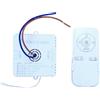 Hoppipola Ventilatore da soffitto telecomando e ricevitore Set 140W 2.4G Centralina driver per lampada LED 48-72W 180-265V (ricevitore)