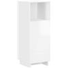 vidaXL Mobile bagno Bianco Lucido 36,5 x 38 x 95 cm