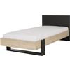 Befara Letto singolo in stile industriale Boreal - 90 x 190