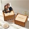HCLRIU Carillon Personalizzato in Legno Personalizzabili con Foto e Musica Regali Musicali Unici per San Valentino, Natale e Matrimoni Idea Regalo Romantico per Coppie e Donne