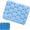 EULANT Velvet Cuscino Gonfiabile da Campeggio, Ultraleggero Morbido Cuscini Seduta per Stadio, Escursionismo, Pesca, Concerti, Tribune, Prato, Casa e Ufficio, Nylon 40D + Superficie Vellutata