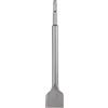 QUARKZMAN Scalpello piatto largo curvo 40 x 250 mm SDS-Plus | Scalpello per piastrelle, scalpello universale per lavori di demolizione su calcestruzzo, muratura, piastrelle, intonaco