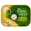 Non divulgato John West Sardine disossate in olio di girasole (95 g) - Confezione da 6