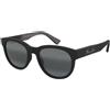 Maui Jim Maoli MJ0668S 001 | Occhiali da Sole Graduati o Non Graduati | Prova Online | Plastica | Quadrati | Nero | Adrialenti