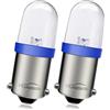 Ruiandsion BA9S 12V lampadina LED blu baionetta per indicatore cruscotto | T4W 1895 53 57 150LM - Lampada LED super luminosa di ricambio per cruscotto, planimetria e lampada di cortesia per portiera