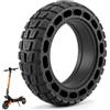 VOLOHAS Pneumatici pieni 10 x 2,75-6,5 per KuKirin G3/G3 Pro, Smartgyro Rockway | Pneumatici di ricambio in gomma piena da 10 pollici altamente elastici per scooter elettrico Smartgyro Speedway